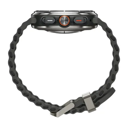 Умные часы Samsung Galaxy Watch Ultra 47мм, ремешок Marine (Titanium Silver, 2024)