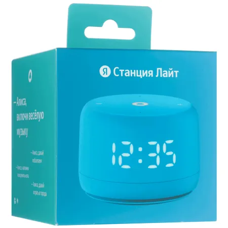 Акустическая система Яндекс.Станция Лайт 2 с Алисой (Синий)