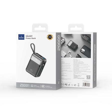 Доп. АКБ WIWU Galaxy 20000mAh White